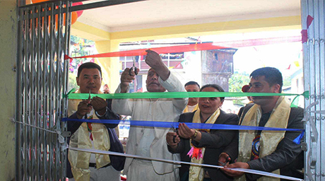 सोलुदुधकुण्ड नगरपालिका ११ को वडाकार्यलय भवन उद्घाटन सम्पन्न