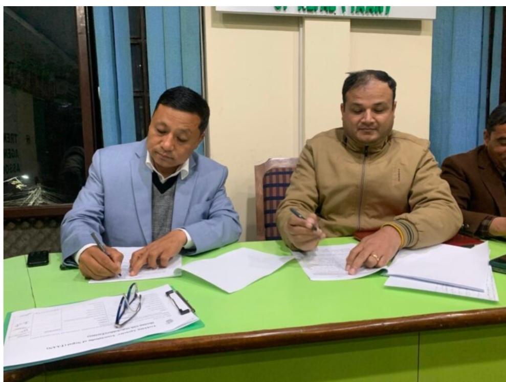 पर्यटन प्रबर्द्धनका लागि माप्यदुधकोशी गाउँपालिका र टान बीच सम्झौता