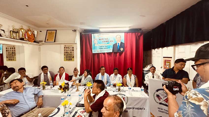 पर्खी खालिङको “कराते कहर, सफलता बहार” अमेरिकामा सार्वजनिक