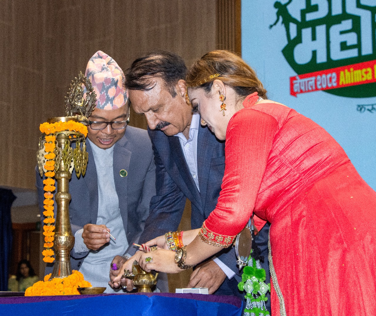 काठमाडौँमा सकियो अहिंसा महोत्सव